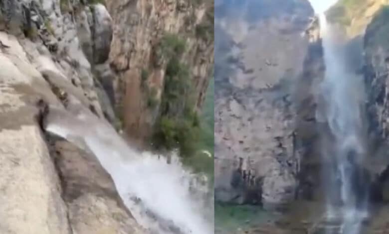 Descubren que cascada más alta de China es "fake"