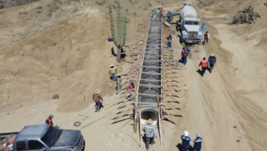 Habitantes de Mulegé disfrutarán de nueva carretera moderna en Octubre