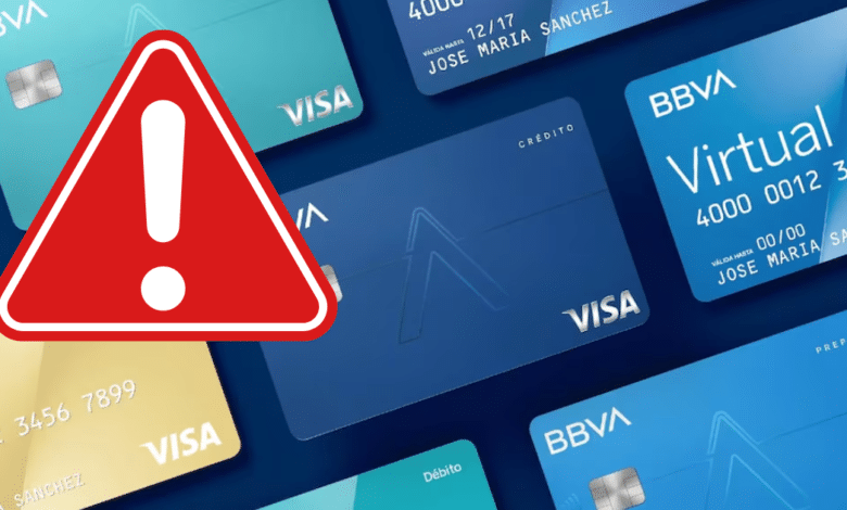 Algunas tarjetas y cuentas BBVA serán canceladas