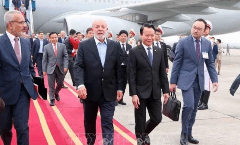 Lula llega a Vietnam (VietnamPlus)