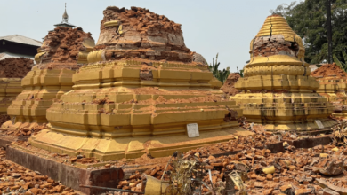 Birmania tras el terremoto de 7.7