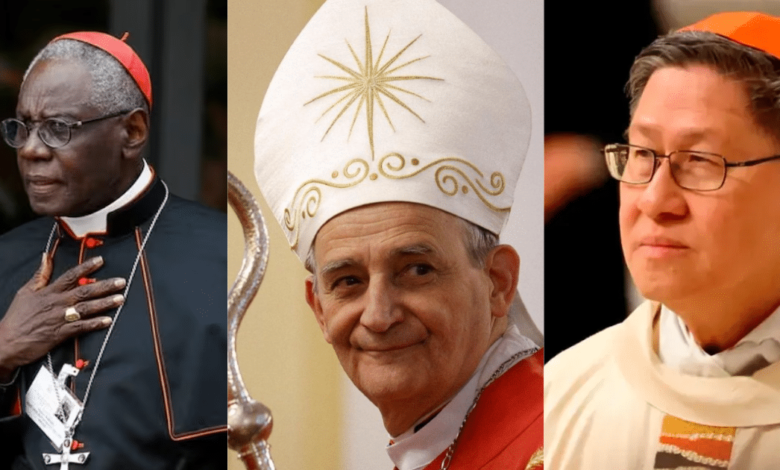 Imagen editada de personalidades católicas