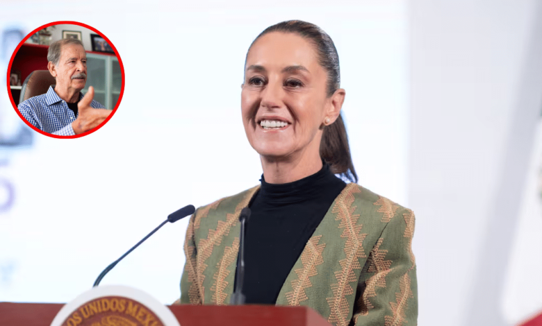 Presidenta Sheinbaum responde con fuerza a Vicente Fox “No cree que una mujer pueda pensar”