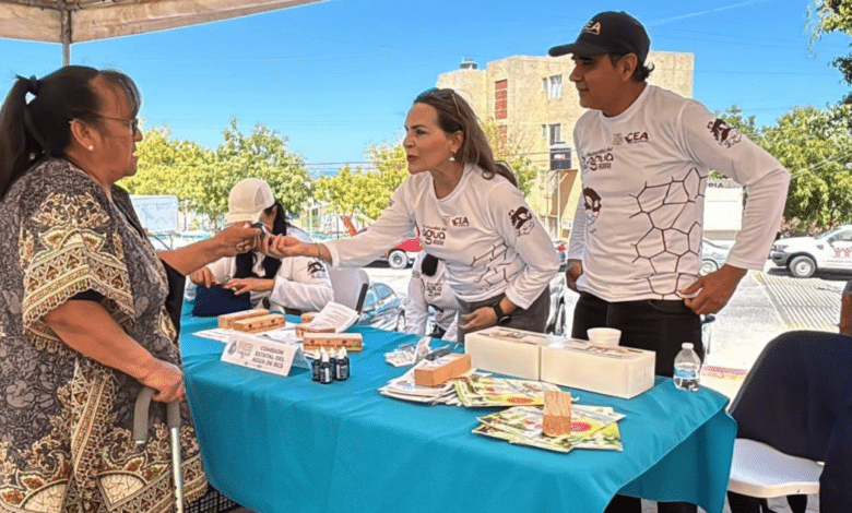 Realiza GAB jornada social por el Día Internacional de la Mujer y el Agua