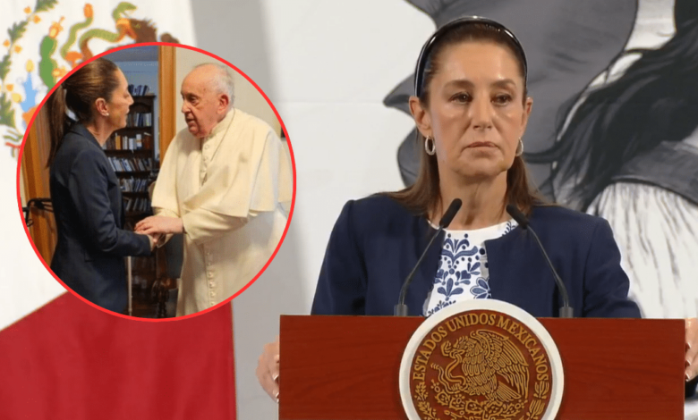 presidenta,Claudia Sheinbaum Pardo,Papa Francisco,abril