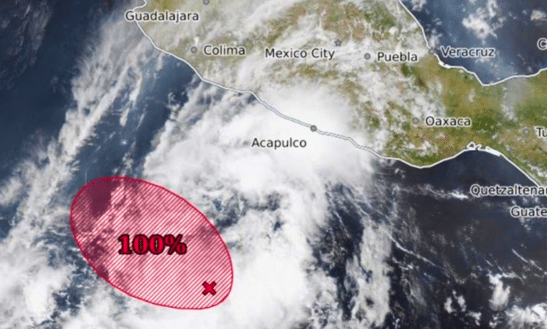 Tormenta Tropical Alvin impactará Baja California Sur y Sinaloa