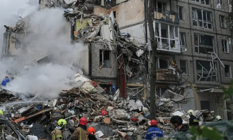 Ataque masivo en Kiev deja al menos 9 muertos y más de 120 heridos