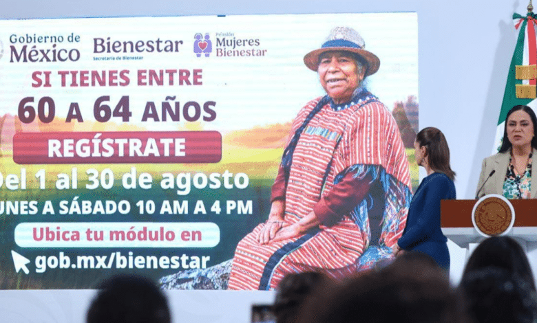 Iniciará el registro del programa Pensión Mujeres Bienestar durante agosto