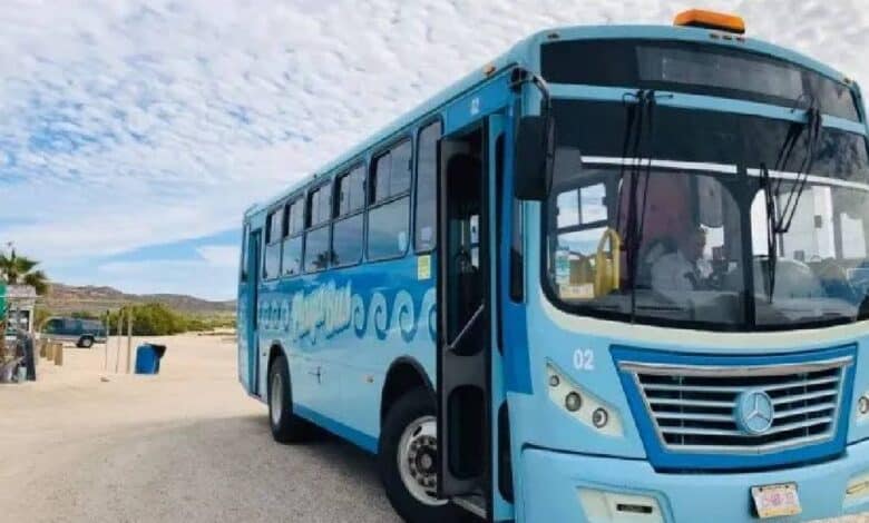 Playa Bus La Paz conecta a locales con la costa (Foto de internet)