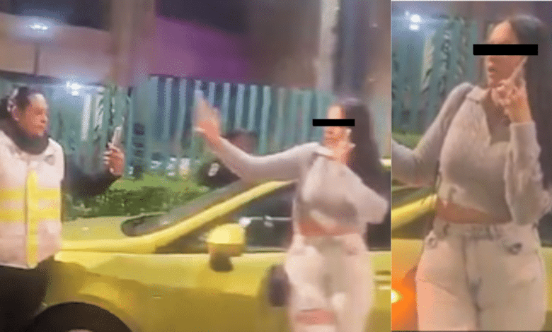 “Lady Cerda” desata indignación en CDMX tras insultar a una policía en operativo de alcoholímetro