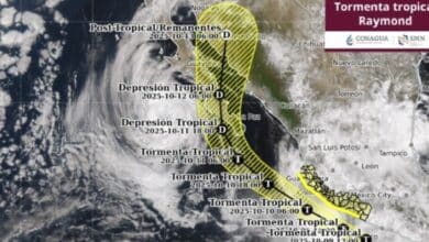 Tormenta tropical Raymond avanza hacia Baja California Sur (Foto de internet)