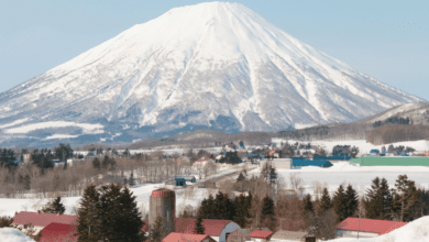 El Monte Yotei, ubicado en el Parque Nacional Shikotsu-Tōya, es el centro neurálgico de la famosa zona turística de Niseko.