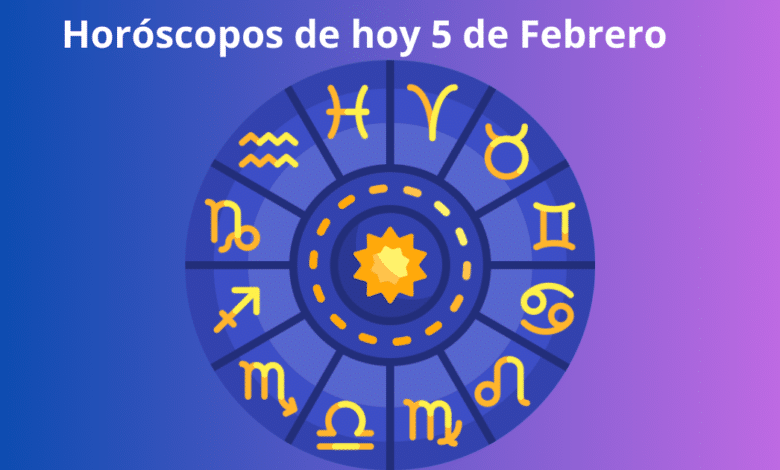 Horóscopos de hoy 5 de febrero Predicciones y energía astral