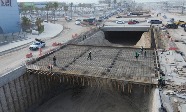 Construcción de la Glorieta de las Mujeres Libres en BCS registra avance de más del 70 por ciento