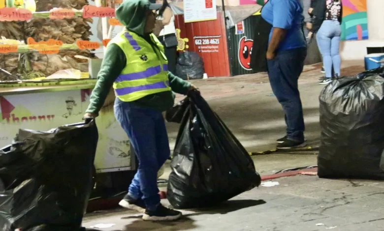 recolectan 45.3 toneladas de basura en carnaval de la paz