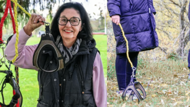 ¿Qué es el “Hobby Dogging” La extraña tendencia viral de pasear perros invisibles que divide al internet (Fotos por Barbara Gerlinger y Argentinisches Tageblatt)