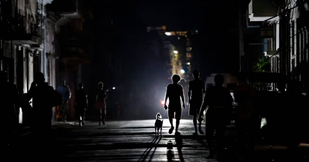 apagones en cuba 1