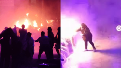 Hasta 37 años de prisión por agresión a policías durante el 8M en Campeche (Fotos de internet)