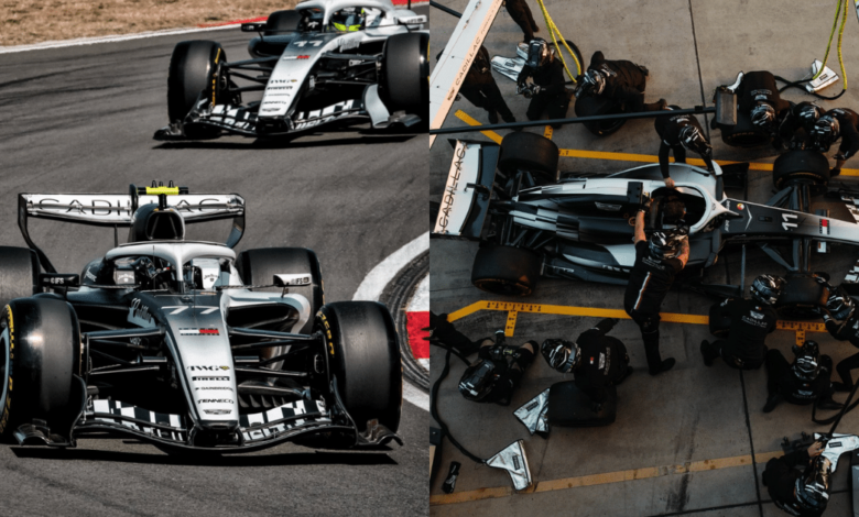 Los dos coches del equipo nuevo de la F1 pudieron terminar la competencia disputada en China (Foto de internet)