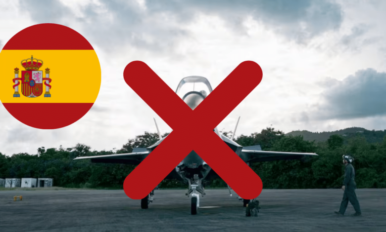 España prohíbe uso de su espacio aéreo a aviones de EU en ofensiva contra Irán