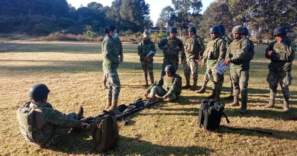 la unidad naval de operaciones especiales llevo a cabo el adiestramiento de pelotones de accion directa de infanteria de marina en el estado de mexico 1
