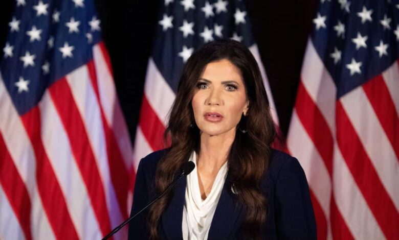 Trump destituye a Kristi Noem como secretaria de Seguridad Nacional y la nombra enviada especial del “Escudo de las Américas”