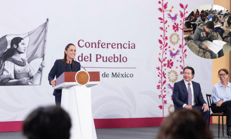 Al cierre de 2026 serán 200 mil nuevos lugares en bachillerato; 18 estados ya no realizan examen de ingreso: Claudia Sheinbaum