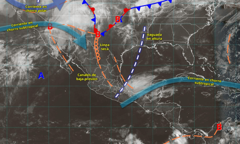 Lluvias muy fuertes azotarán Chiapas y Tabasco; prevén tormentas eléctricas y granizo