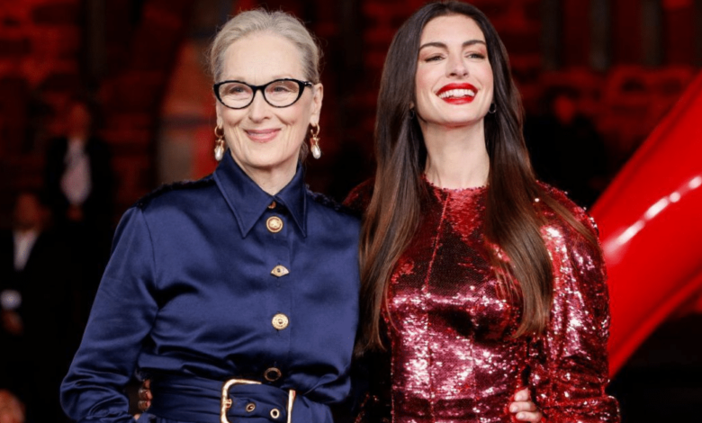 Meryl Streep y Anne Hathaway desatan euforia en México con el estreno de El diablo viste a la moda 2