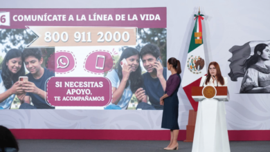 Sheinbaum lanza estrategia nacional de salud mental para jóvenes con seis ejes clave