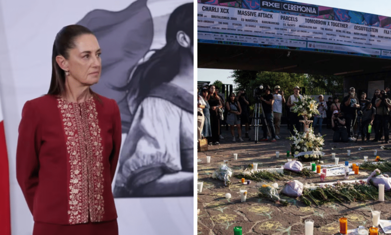 Sheinbaum solicitará avances a la FGJCDMX por caso AXE Ceremonia