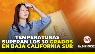 temperaturas superan los 30 grados centígrados en baja california sur