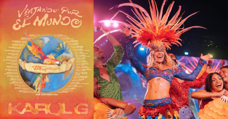¡De Coachella para el mundo! Karol G anuncia su gira global Viajando Por El Mundo Tropitour 2026