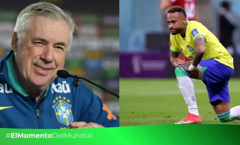 Carlo Ancelotti respalda a Neymar rumbo al Mundial 2026, confía en su recuperación