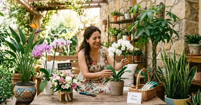 día de las madres 2026 5 plantas ideales para regalar