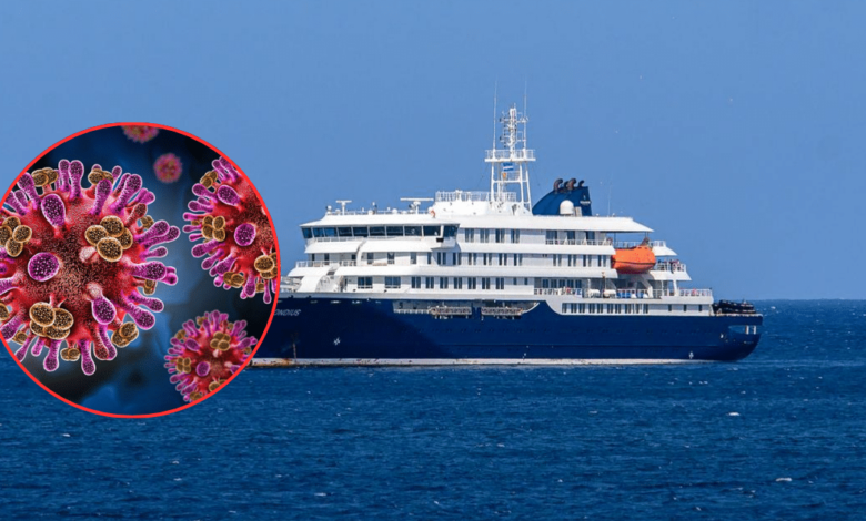 3 personas fallecidas por hantavirus a bordo de un crucero en el Atlántico (Fotos de internet)