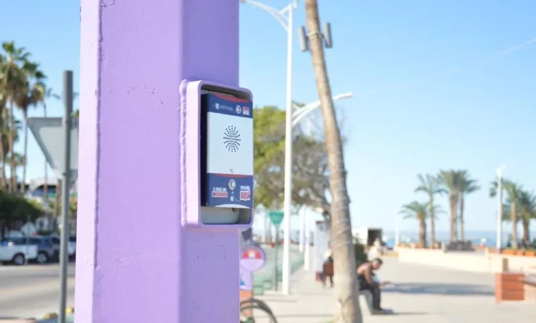 Instalan más Botones Violeta en La Paz