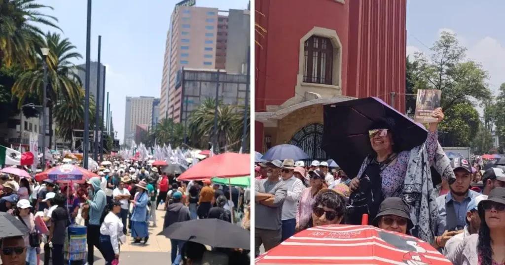 sheinbaum celebra dos años de triunfo ante 130 mil simpatizantes en el monumento a la revolución(1)
