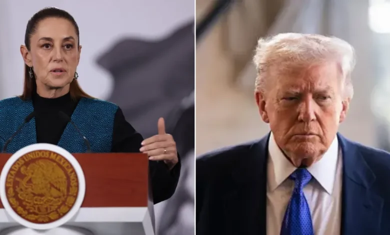 sheinbaum rechaza amenaza de intervención de trump contra cárteles en méxico