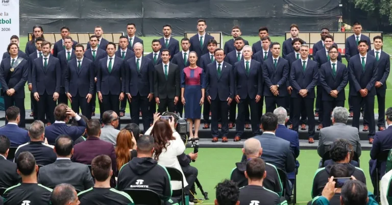 claudia sheinbaum abanderada a la selección mexicana previo al mundial 2026