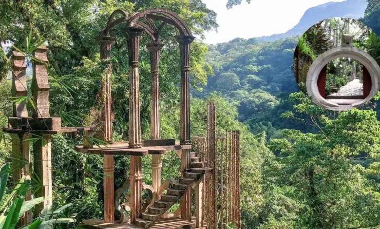 El laberinto surrealista de concreto que se esconde en la selva de Xilitla (Fotos por Getty Images y ArchDaily)