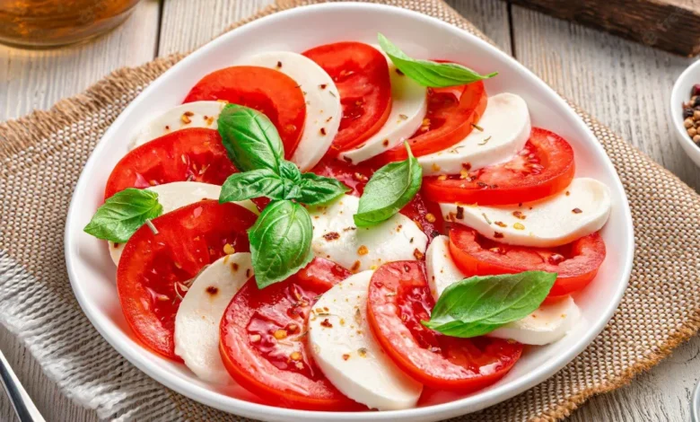 La ensalada caprese (Foto de internet)