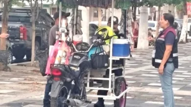 coepris suspende venta de alimentos en vía pública donde existen derrames de aguas residuales en la paz