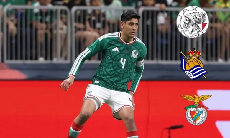 Edson Álvarez es opción para el Ajax, Real Sociedad y Benfica