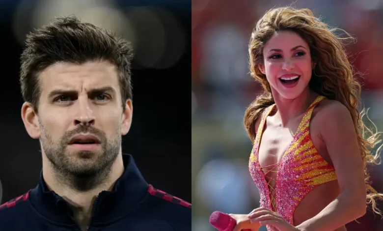 Captan la reacción de Piqué al ver actuar a Shakira en la final del Mundial (Fotos de internet)