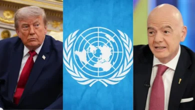 Infantino al frente de la ONU, es la propuesta de Donald Trump (Fotos de internet)