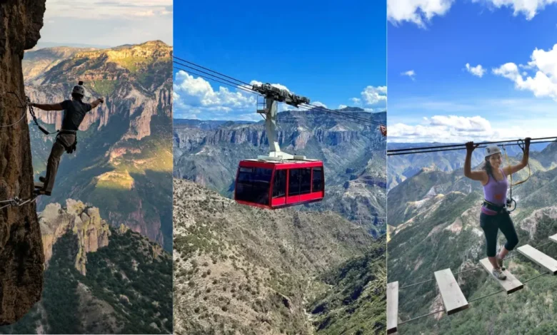 Actividades en Barrancas del Cobre (Fotos de internet)