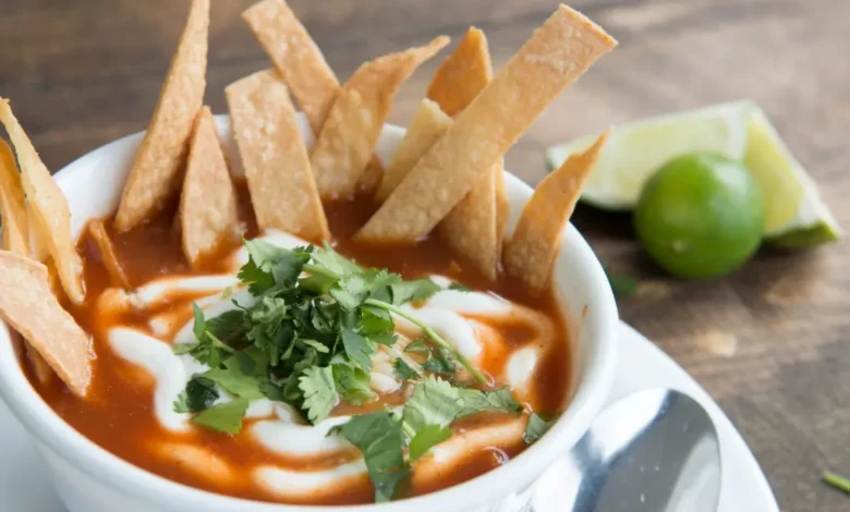 Sopa azteca: platillo tradicional y delicioso (Foto de internet)