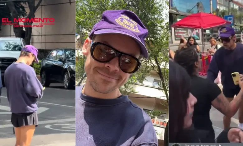 Harry Styles toma la CDMX y desata furor por momento virales (Fotos de redes sociales)