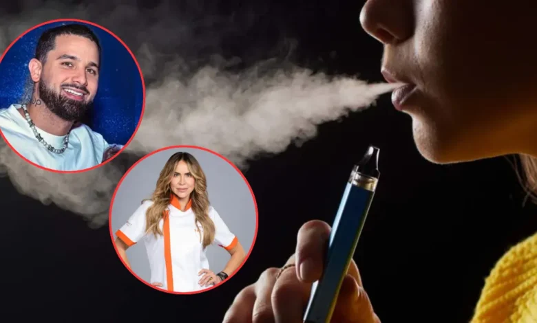 Vapeador podría ser causante de muerte de Mauro, el hijo de Aylín Mujica (Fotos de internet)